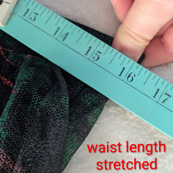 Maeve Anthropologie Meeva Black Floral Mesh Maxi Leggings Skirt- Small - Picture 9 of 11